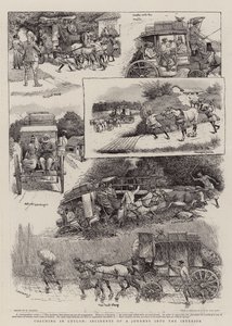 Voyage en diligence à Ceylan, incidents d